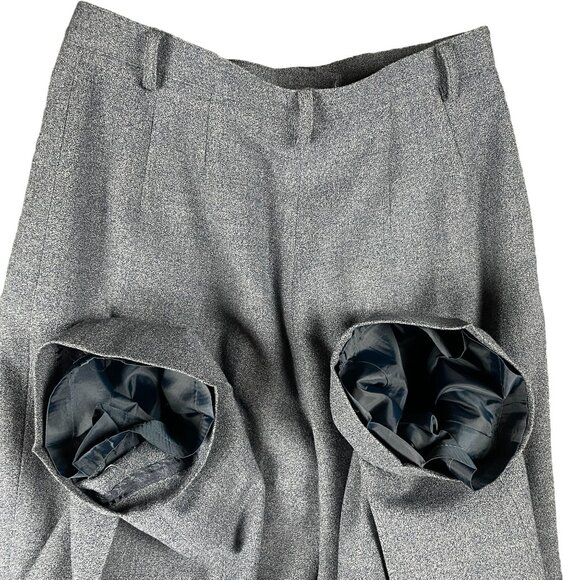 Amanda Smith Petites Pants Womens 8/8p Wool Work Office Capsule Everyday Minimal - Picture 5 of 11